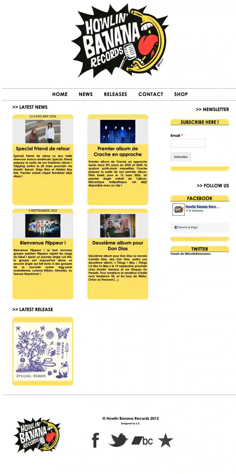 site howlin banana